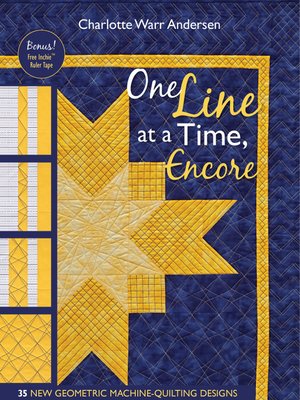 cover image of One Line at a Time, Encore